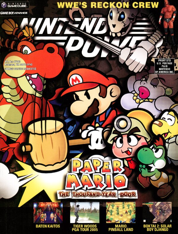 Nintendo Power Issue 185 (November 2004) cover